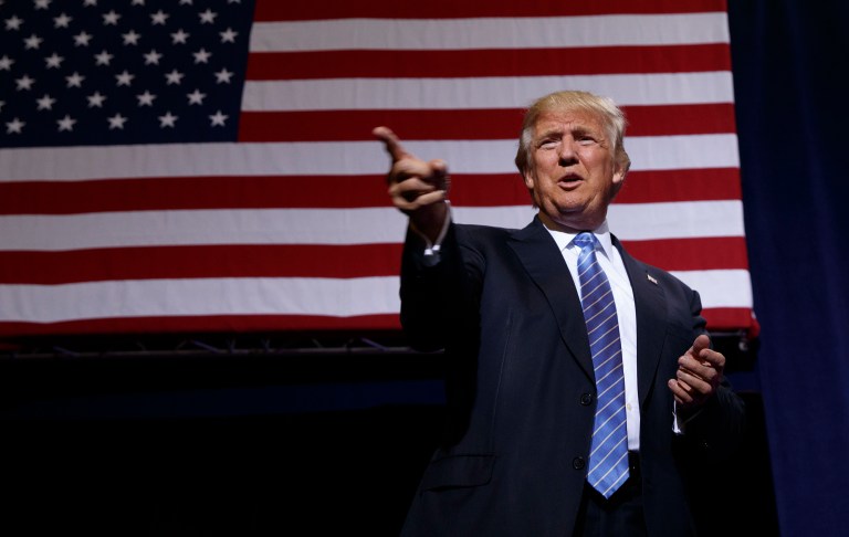 President Trump signed an executive order regarding border security and immigration enforcement. (AP Photo/Evan Vucci)