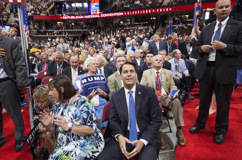 Walker Backs Trump Despite Trump’s Refusal to Renounce Racist Attack