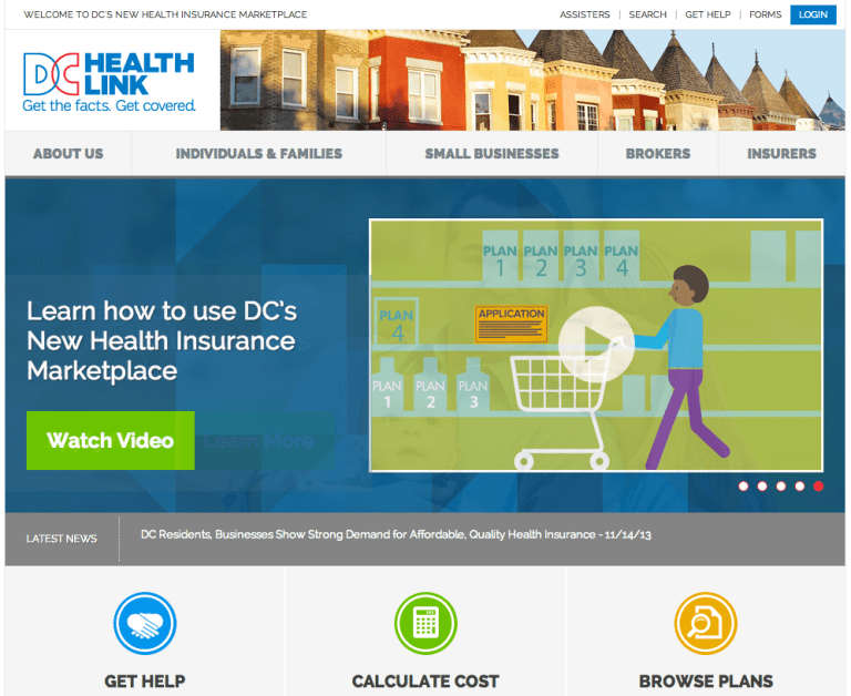 Problems with the online DC Health Link insurance exchange prevented members of Congress and their staff from signing up before Monday's enrollment deadline.