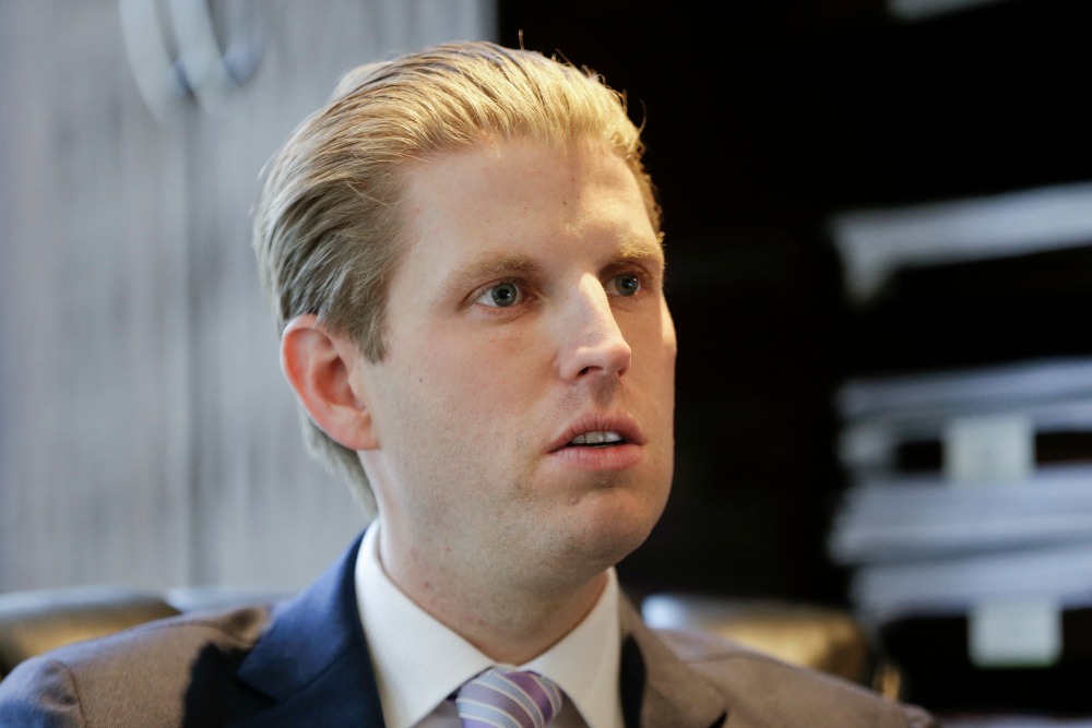 Eric Trump lauds ‘astronomical’ fundraising for Team Trump