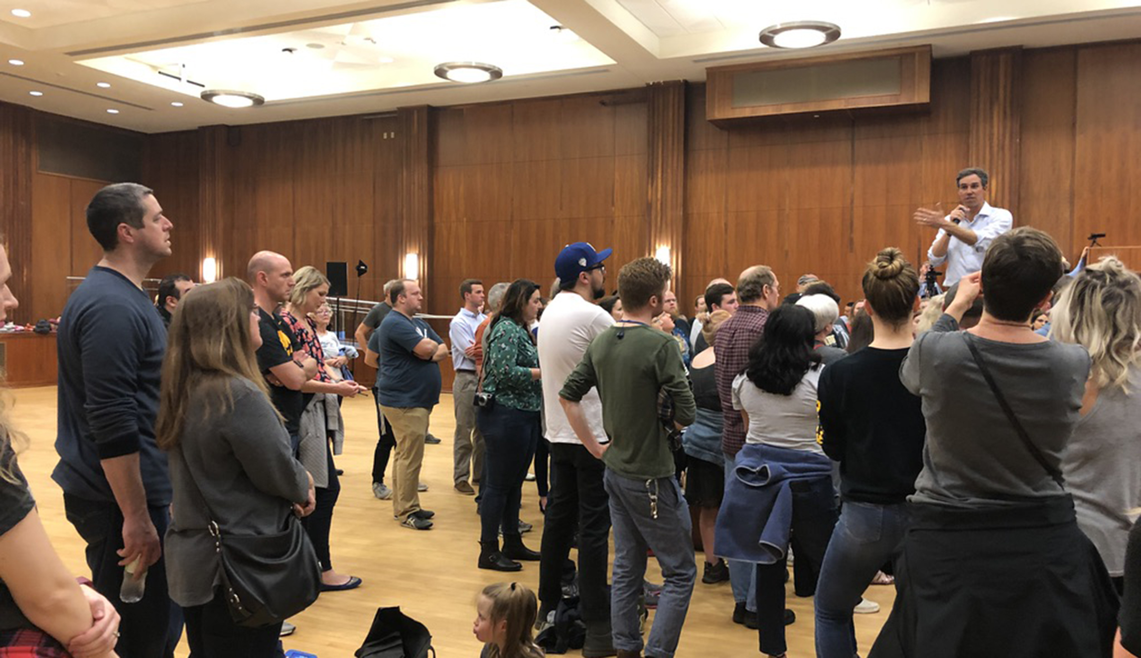 Beto O'Rourke Rally Iowa City