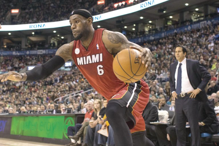 The Canadian Press/AP
Miami forward LeBron James will face his former team when the Heat face Cleveland on Wednesday.
