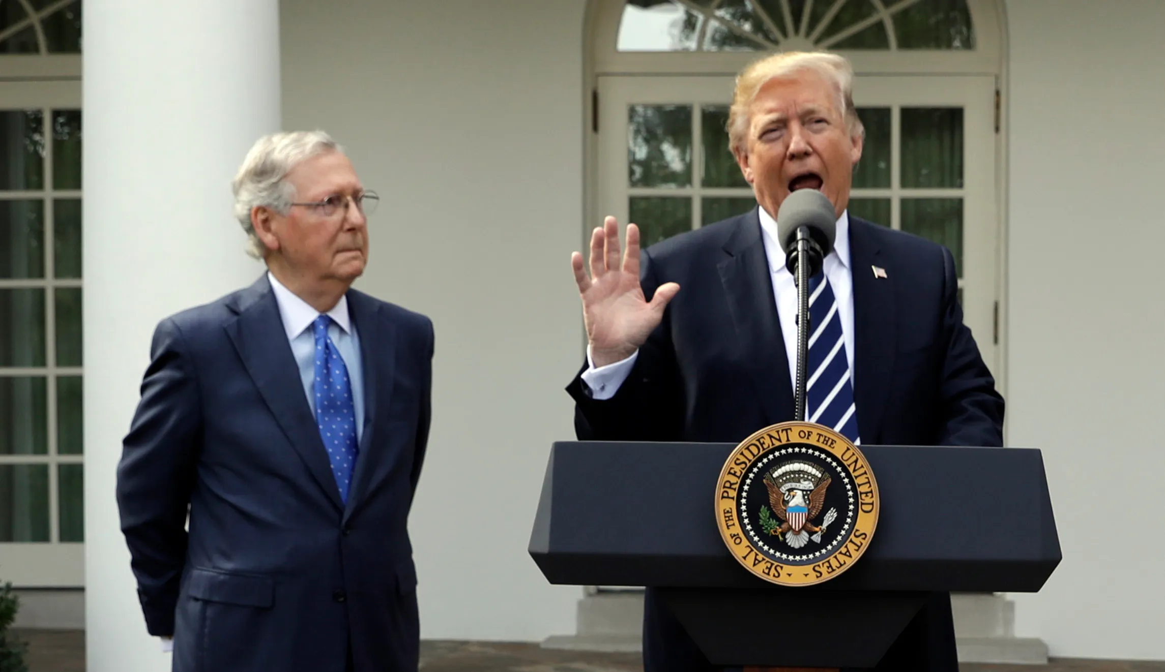 Mitch McConnell defends relationship with Trump: ‘We talk frequently’