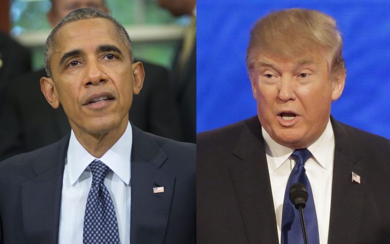 On the eve of President Obama's trip to Asia, Donald Trump's controversial foreign policy stances are threatening to dominate his discussions with leaders of Japan and Vietnam. (AP Photo/Pablo Martinez Monsivais)