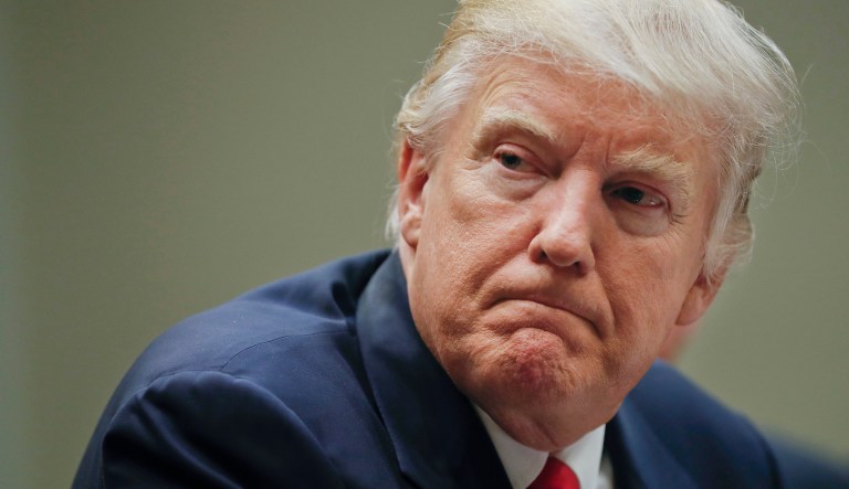 Leaders from China and the EU are meeting this week in Brussels to discuss forward movement on fighting climate change after Trump's meeting with G7 countries in Sicily last week, where he failed to sign onto a joint statement expressing support for the Paris agreement. (AP Photo/Pablo Martinez Monsivais, File)