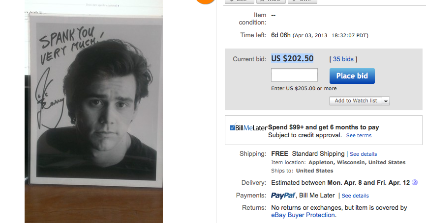 Jim Carrey warns online gun eBay pranksters