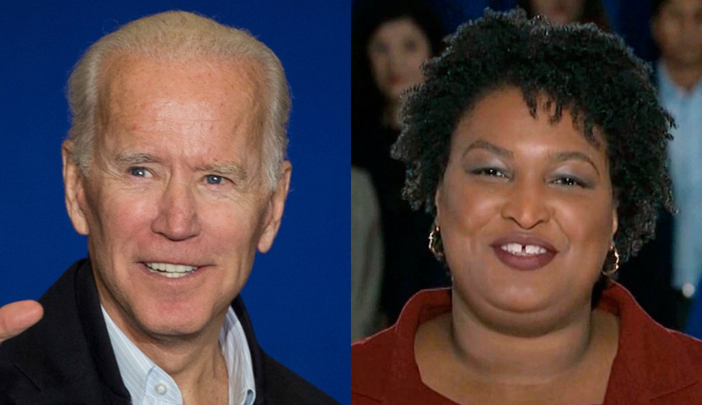 2020 powwow? Joe Biden and Stacey Abrams meet in Washington