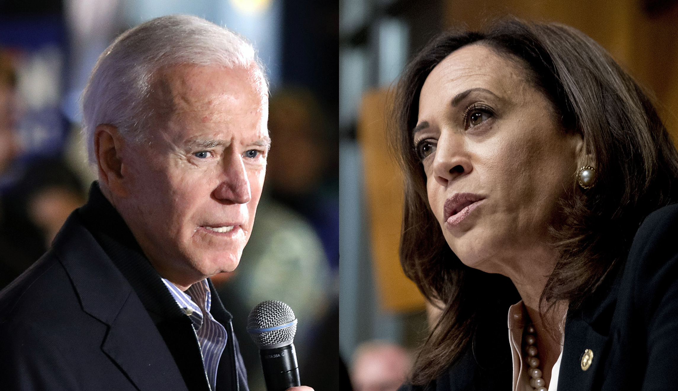 Kamala Harris slaps down Biden: He’d make a great vice president on my ticket