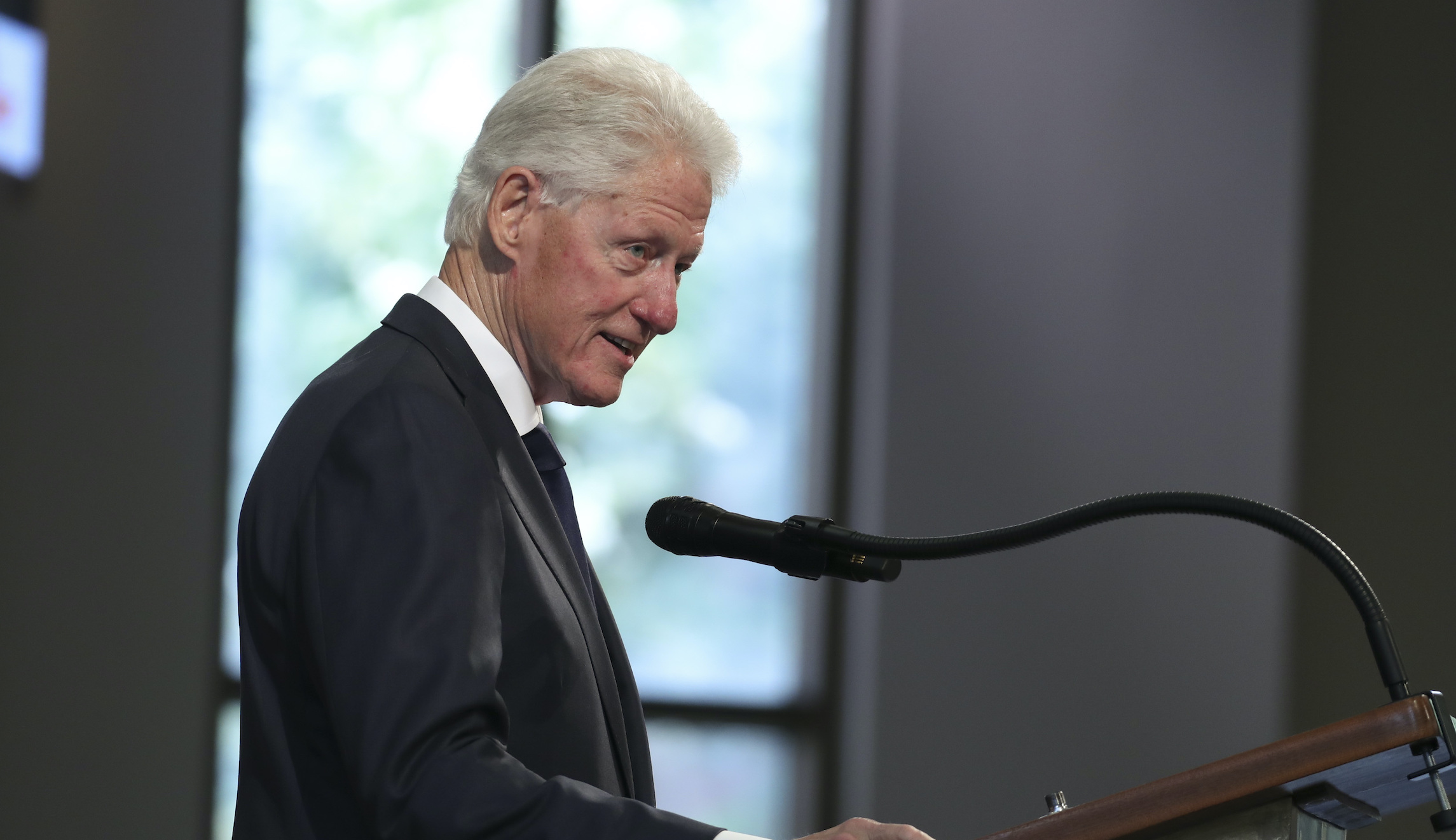 Bill Clinton convention speech overshadowed by ‘Me Too’ criticism