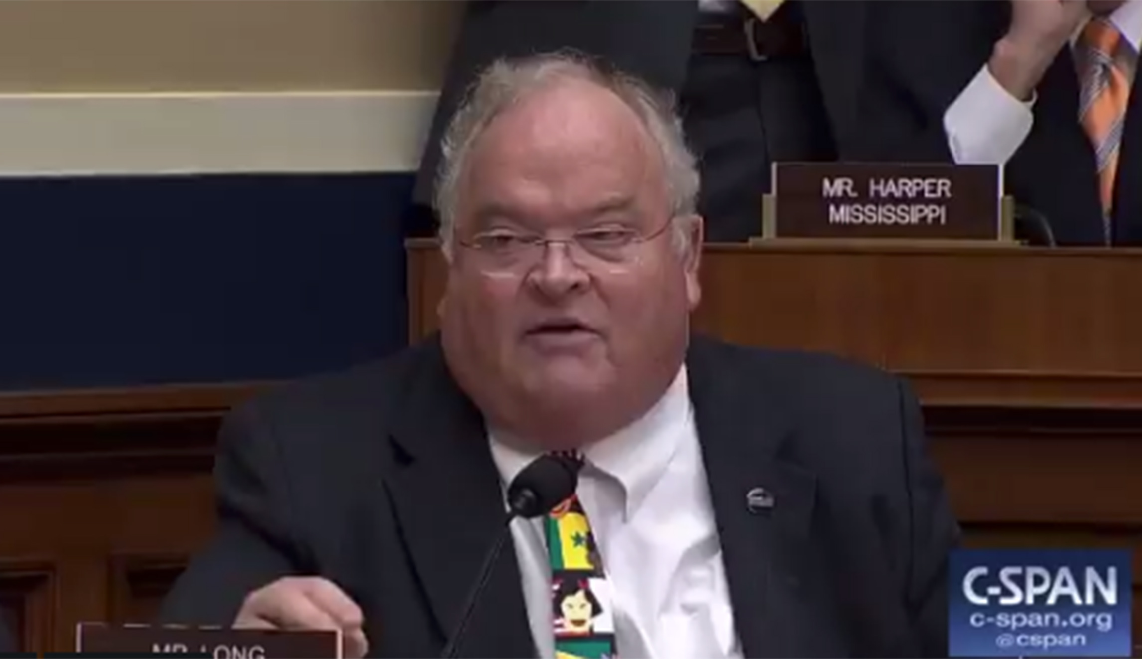 GOP lawmaker goes into auctioneer mode to drown out protester: WATCH