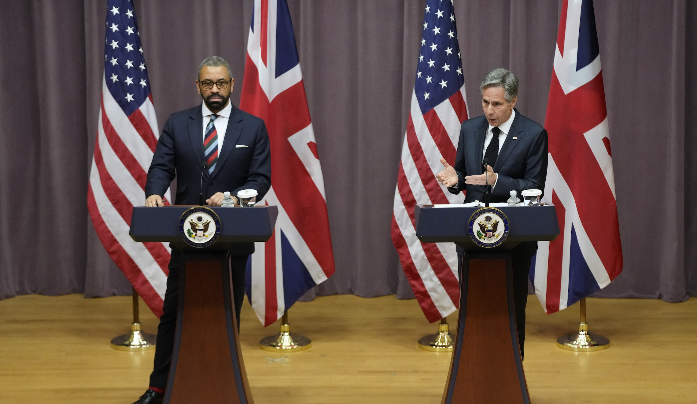 Antony Blinken, James Cleverly