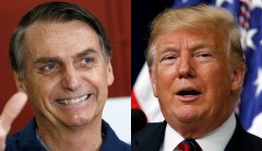 Trump congratulates Brazil’s new president, vows cooperation on trade, military