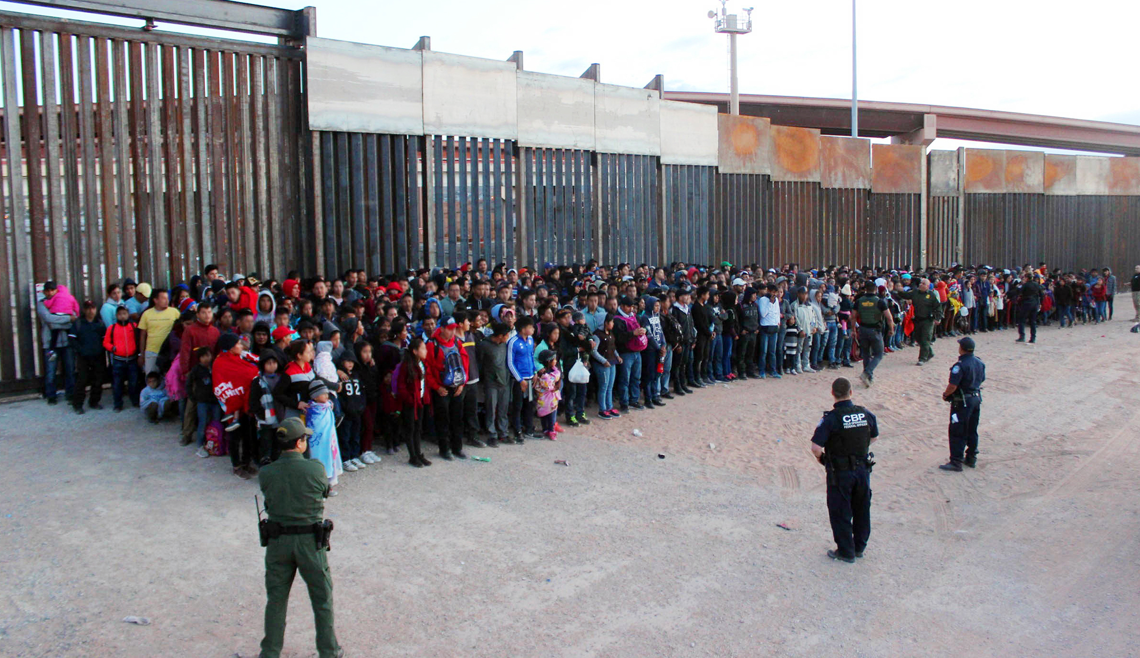 Border Crossing Large Group