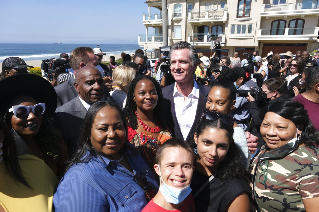 Racial Injustic-California Beach