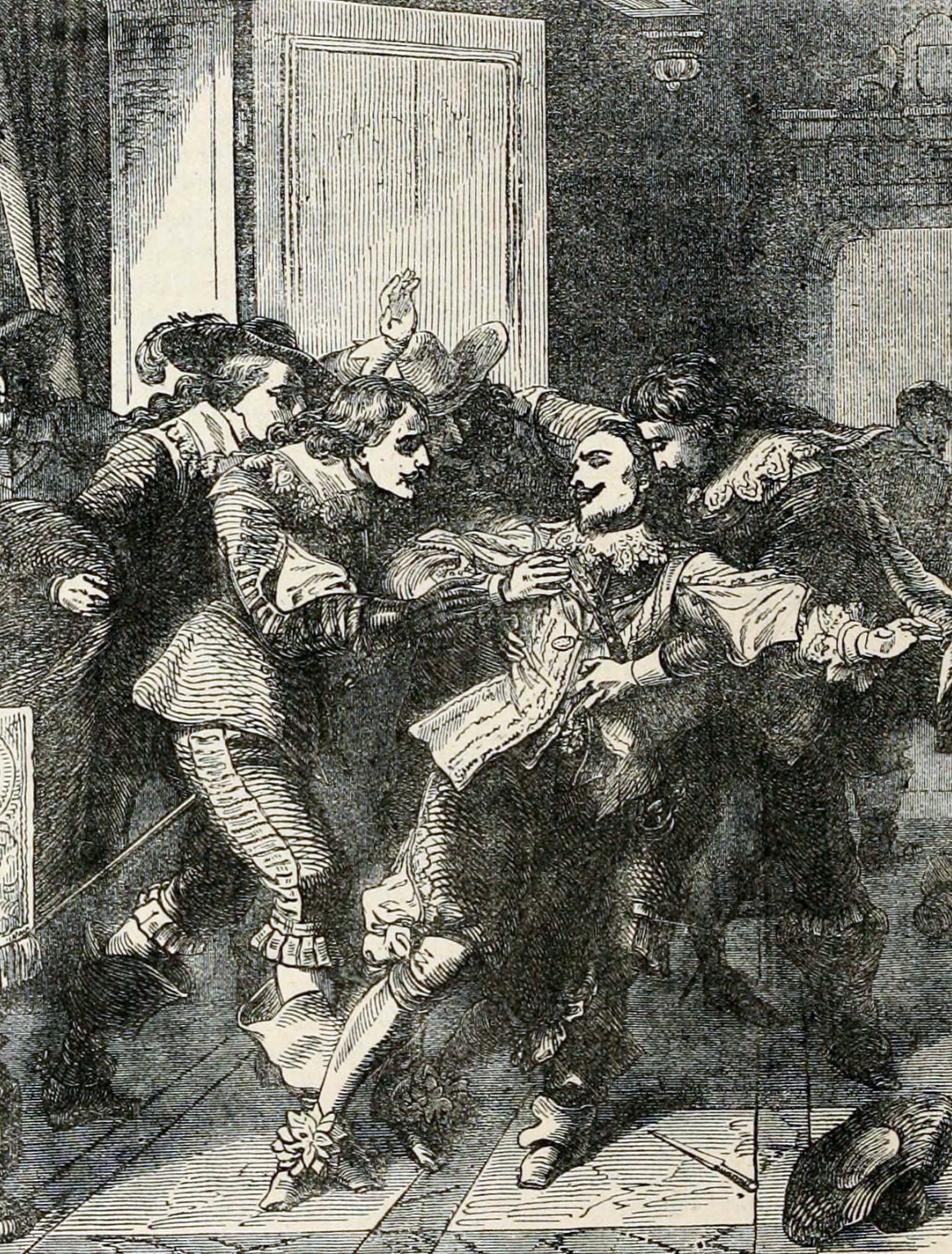 The assassination of the Duke of Buckingham in 1628
