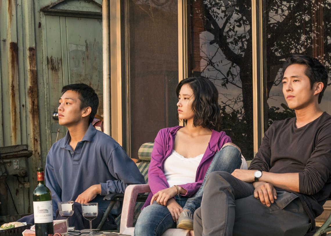 The cast of ‘Burning’