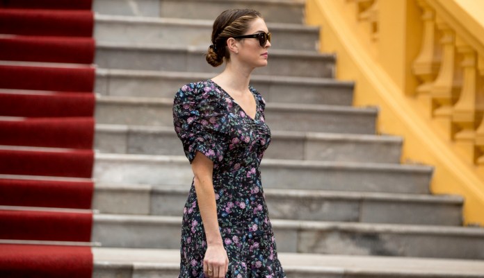 President Trump's White House communications director, Hope Hicks, resigned from her position on Wednesday. Trump's inner circle then tweeted supportive messages, saying that they wished her well. (AP Photo/Andrew Harnik)