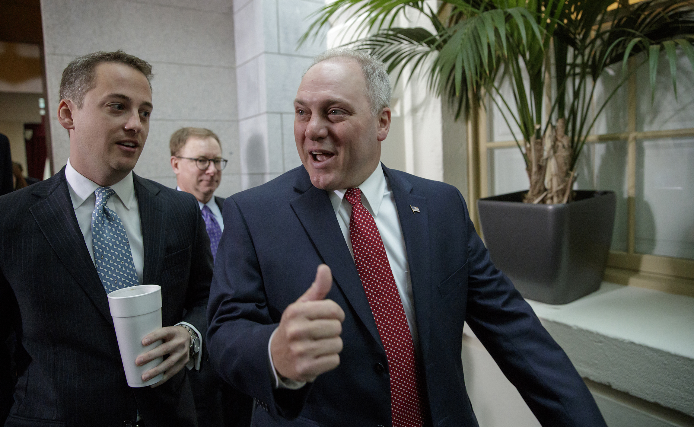 Steve Scalise’s condition upgraded from critical to serious