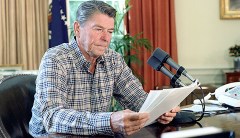 “Ronald Reagan never took his jacket off in the Oval Office in eight years.”