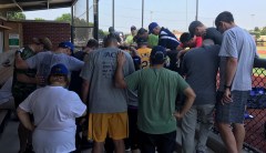 Democrats turned a dugout into a sanctuary to pray for Republicans