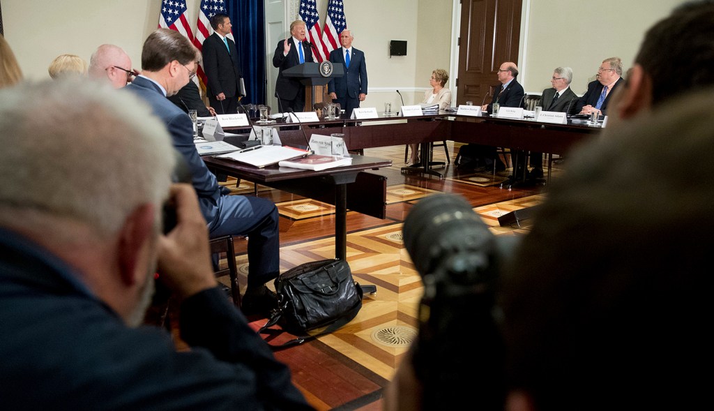 Judge allows Trump’s voter fraud commission to continue collecting state data