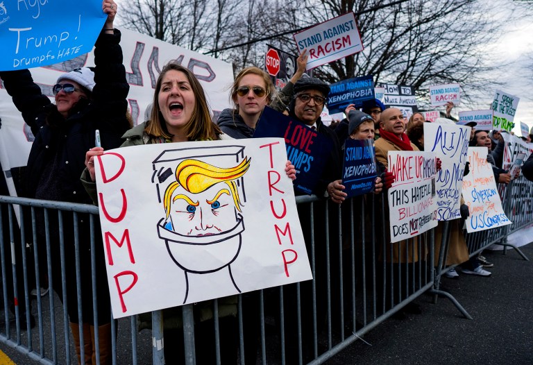 Trump, predictably, is in the stratosphere comparatively when it comes to strong unfavorable ratings, clocking in at 53 percent. (AP Photo/Craig Ruttle, File)