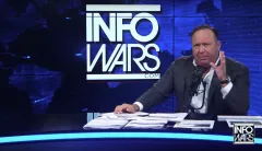 Alex Jones theorizes attack on the media — after which he and Trump will be blamed