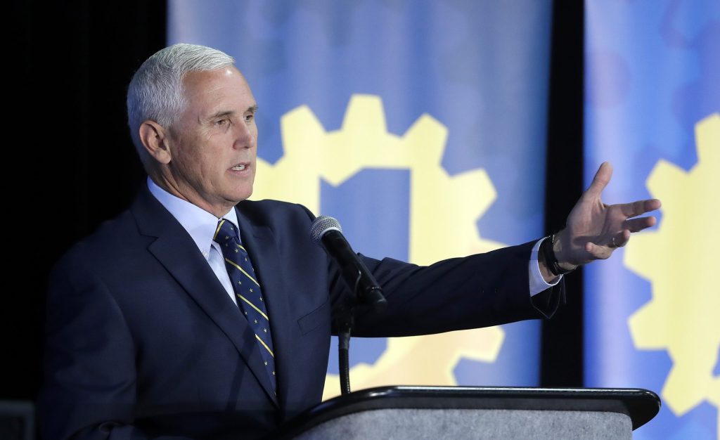 Who could replace Mike Pence in the Indiana gubernatorial race?