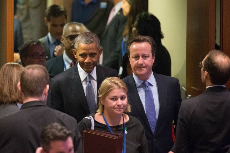The White House has been asked daily if President Obama will use the visit to press Prime Minister David Cameron to remain in the pan-European body, but has indicated he would not push the issue while there. (AP Photo)