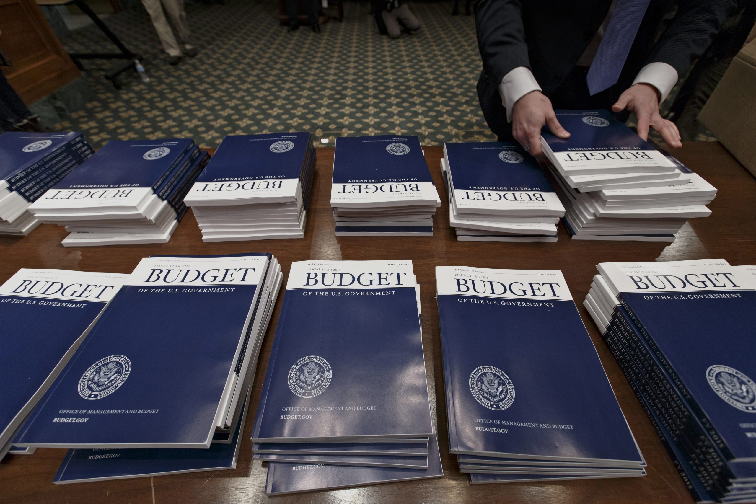 Deficit $528b through August, down 10 percent from last year