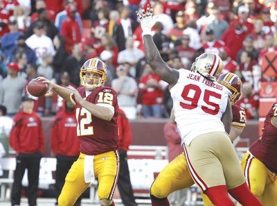 Jennifer Milbrett/The Washington Examiner
The Redskins have scored just 31 points combined in the three games John Beck has started at quarterback this season.