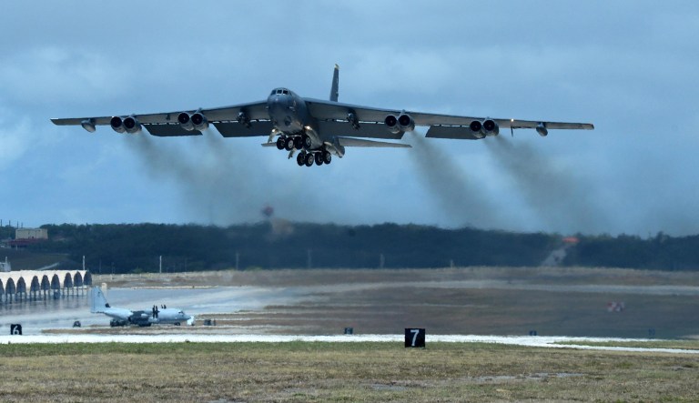 A report on Sunday said the Air Force was preparing to put the B-52 Stratofortress aircraft on around-the-clock alert for the first time since the Cold War ended. (U.S. Air Force photo by Airman 1st Class Alexa Ann Henderson/Released)
