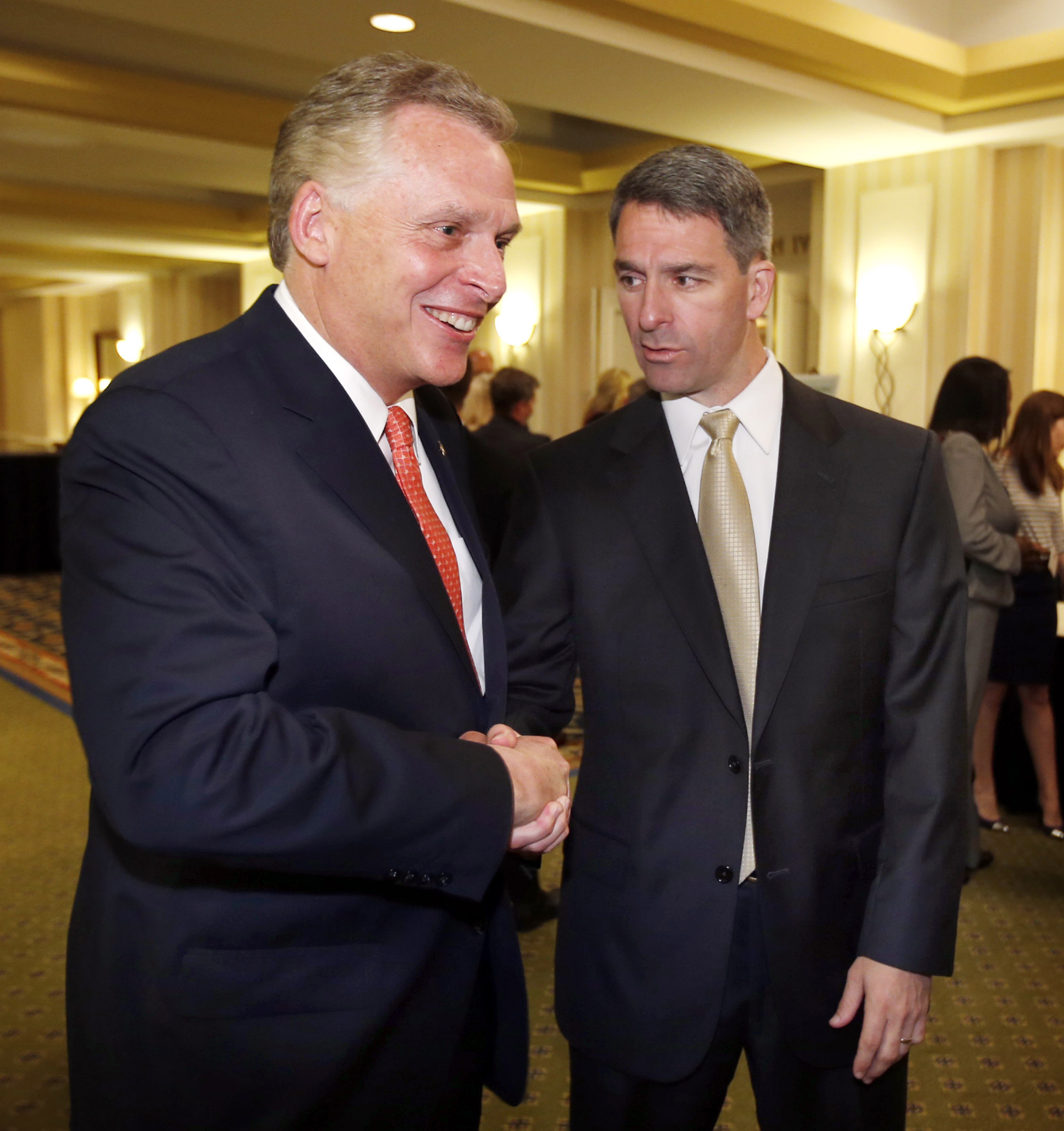 Virginia race: Terry McAuliffe raises money, Ken Cuccinelli raises hell