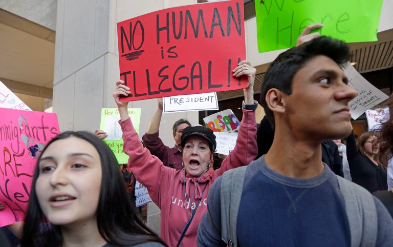 It's been nearly half a century since Berkeley, Calif., became the first locality to be named a sanctuary for illegal immigrants. Since then, more than 400 states, towns, counties and college campuses have limited the ways law enforcement officers may cooperate with federal immigration officials. (AP Photo/Alan Diaz)