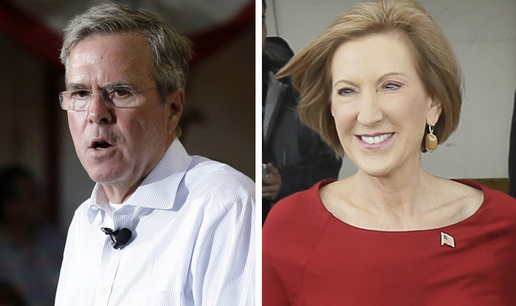 Carly Fiorina is the one Jeb fears most