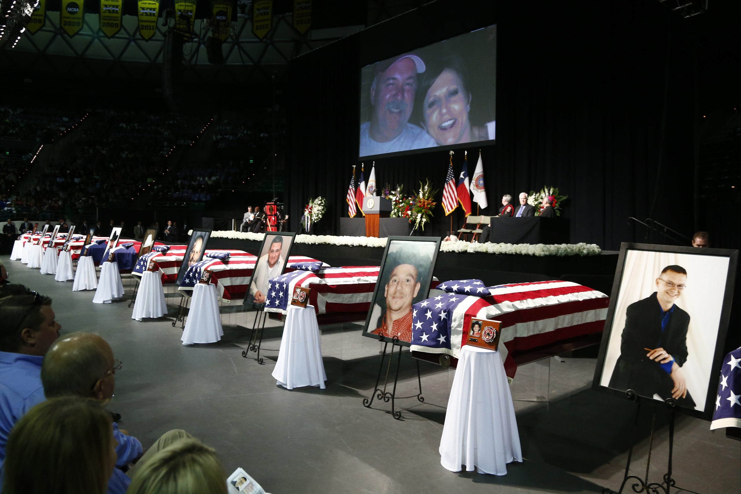 Firefighters gather for Texas plant blast memorial