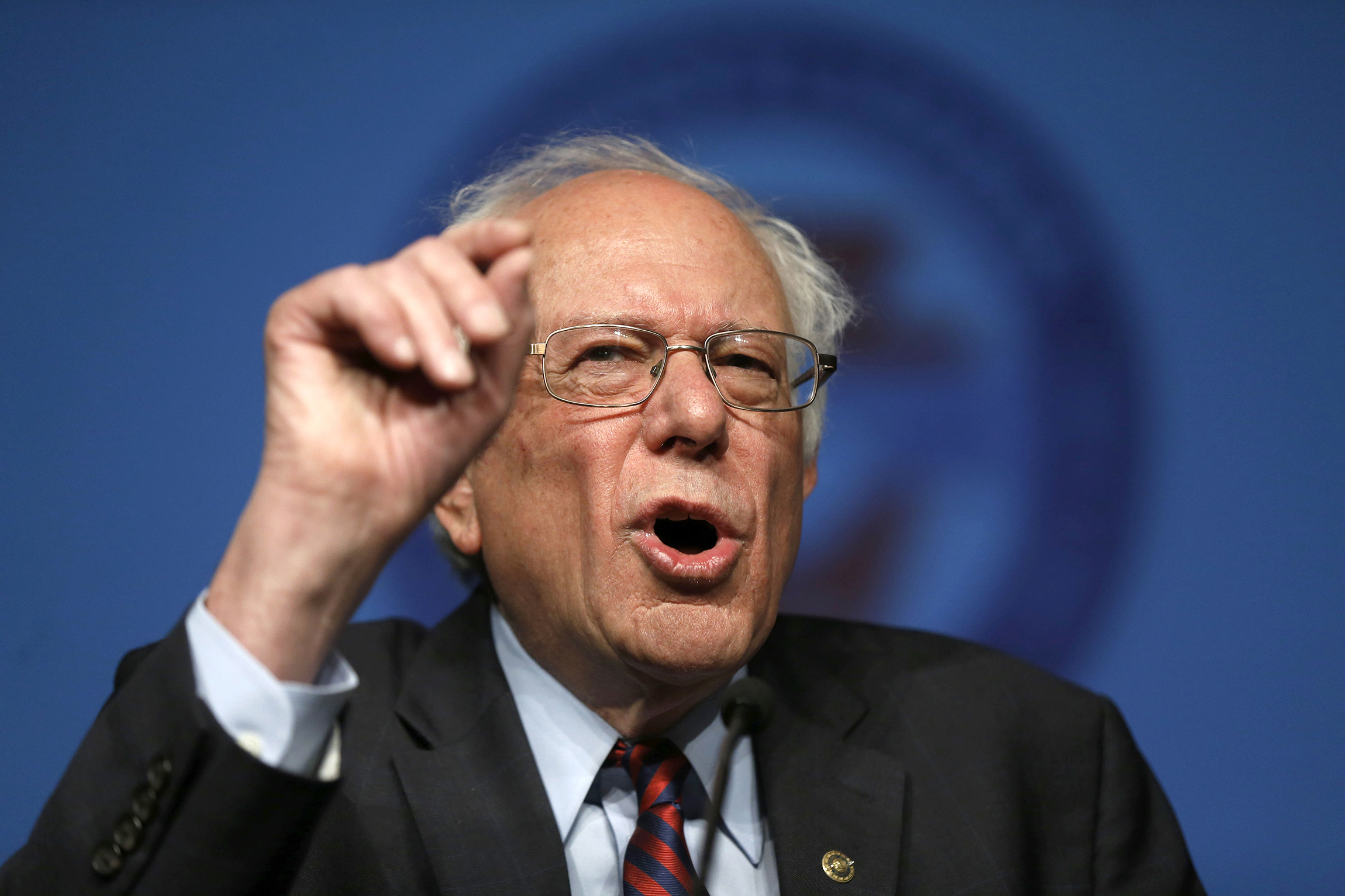Sanders does better where unions under siege