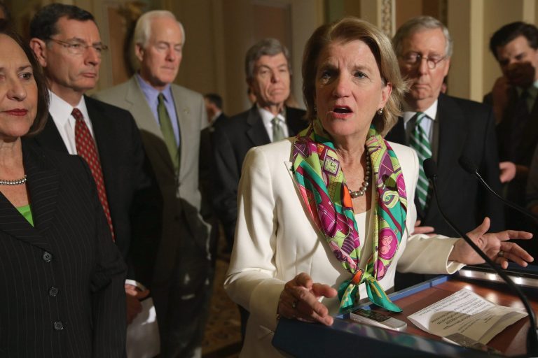 "This new analysis from the administration's own energy statistician calls needed attention to the threats posed by the president's misguided 'Clean Power Plan,'" said Sen. Shelley Capito, R-W.Va., who introduced legislation this month to roll back the EPA's plan by giving states the ability to opt out of compliance. Under the legislation, a state would not have to comply if the governor shows that abiding by the emission limits would raise energy costs or threaten the reliable flow of electricity. (Getty Image)