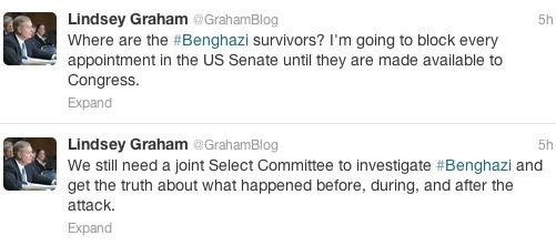 Lindsey Graham to block all Obama appointments over Benghazi