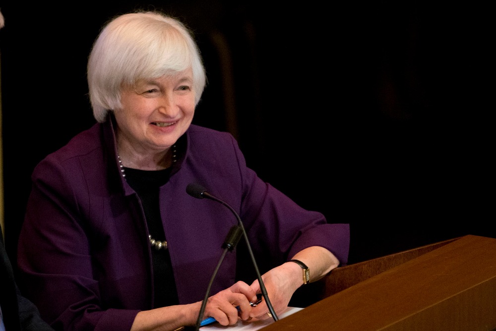 Yellen ducks question on Trump recession