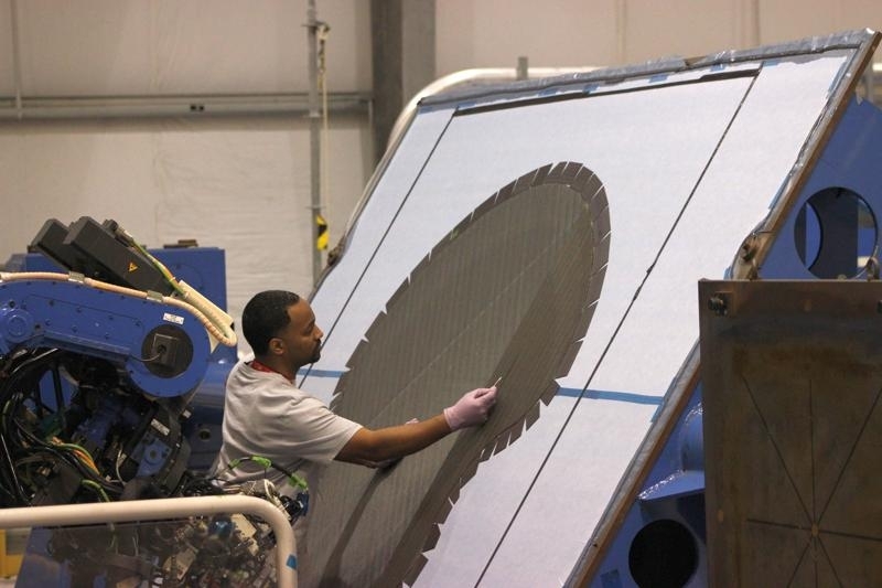 Parts for new mini-shuttle being built at Michoud