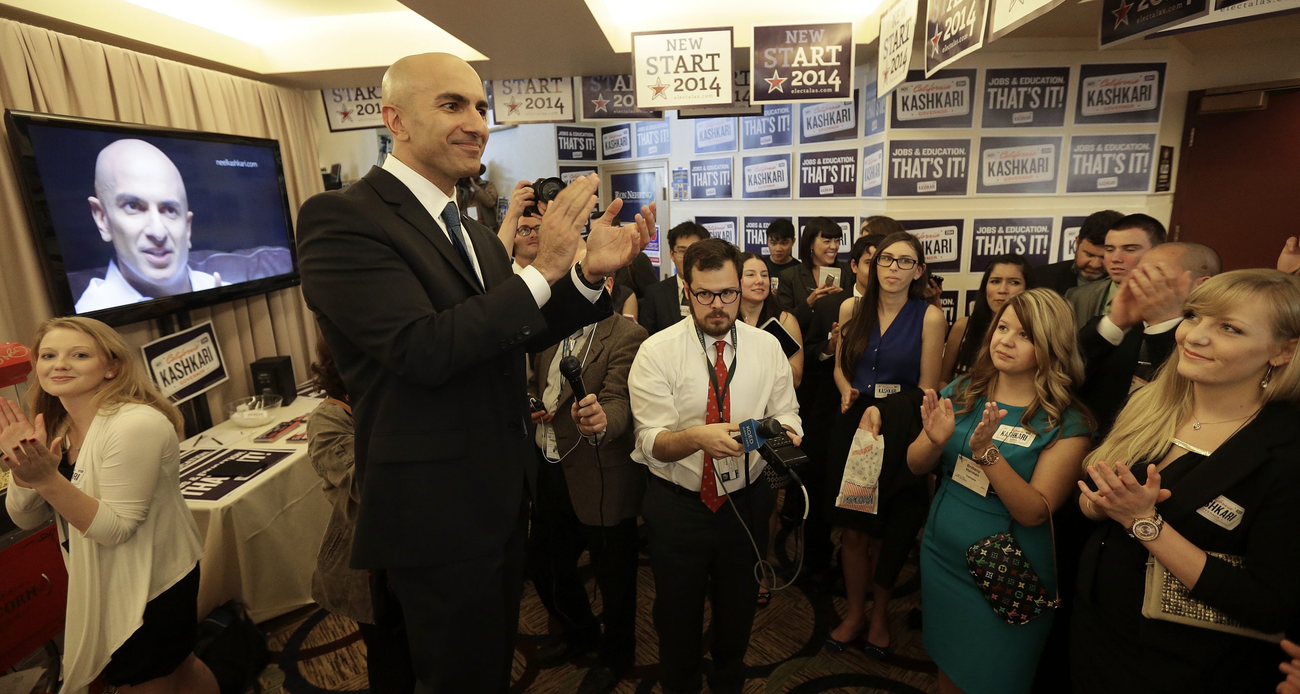Leading GOP candidates in California are contrast in style, form