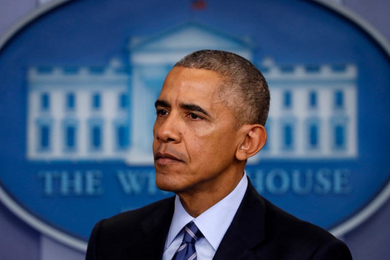 What really tied Obama's hands was his own hands-off policy in Syria. (AP Photo/Pablo Martinez Monsivais)