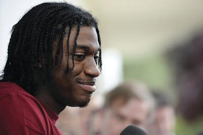 Patrick McDermott/Getty Images
Quarterback Robert Griffin III is seeking four trademarks, according to ChangeLegal.com.
