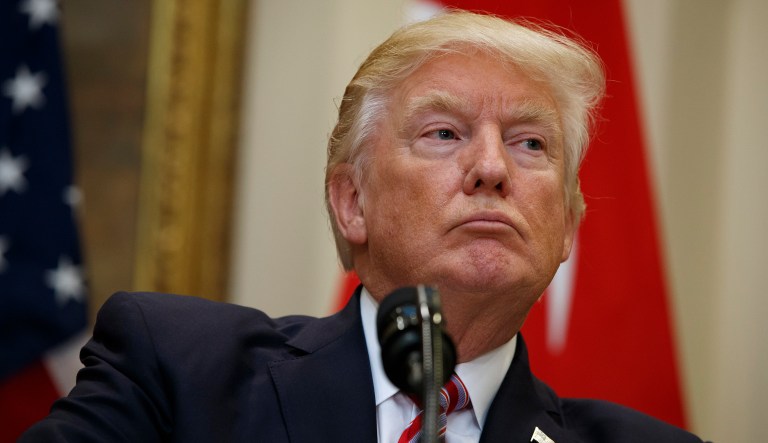 The Trump administration is considering whether to once again allow Russians to access to retreats that the Obama administration made off limits in response to Russia's meddling in the 2016 presidential election. (AP Photo/Evan Vucci)