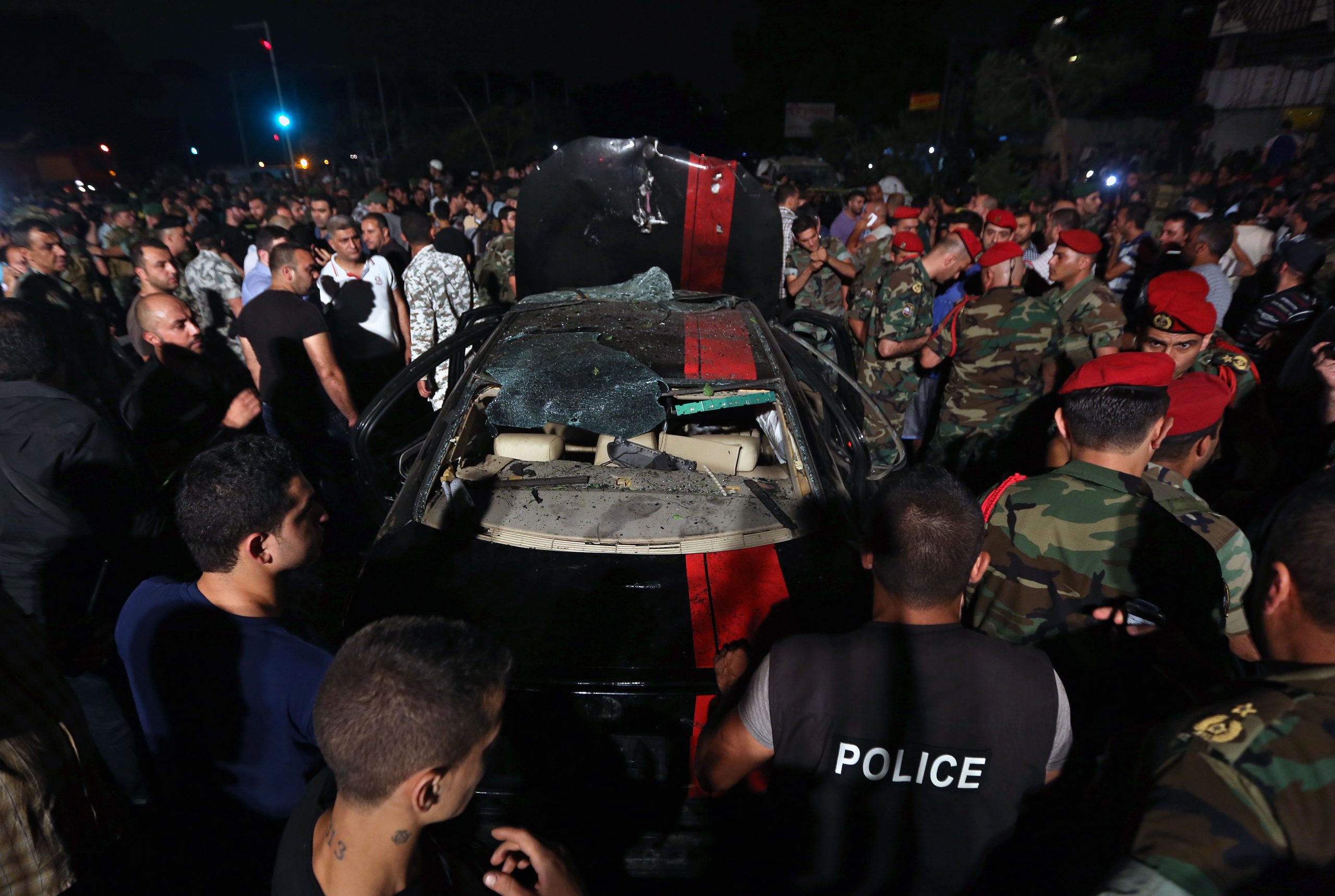 1 killed, 20 hurt in overnight bombing in Lebanon