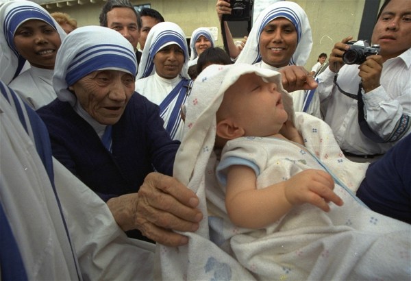 Clinton, Mother Teresa, and all those babies