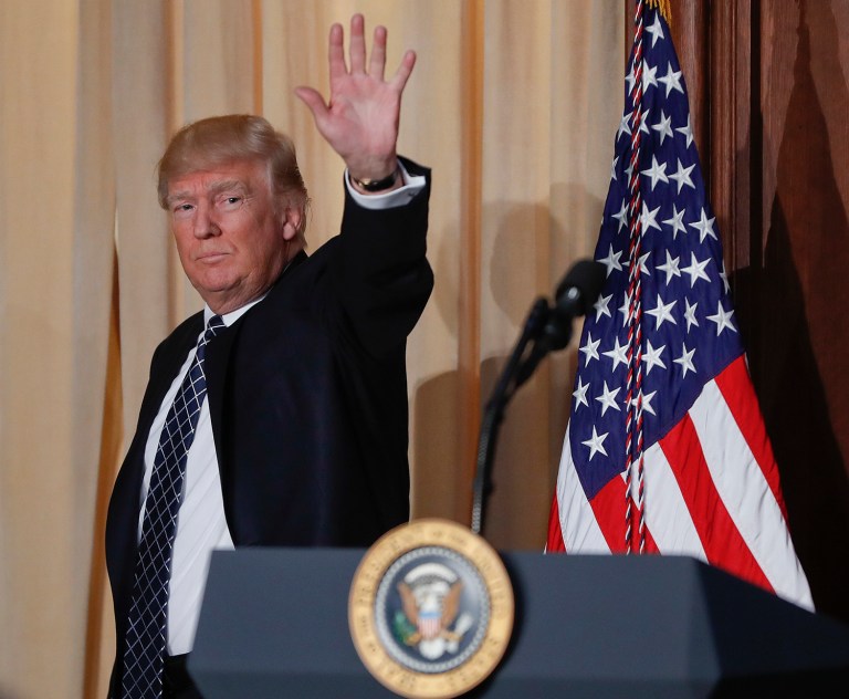 Rarely has America witnessed such a radical turnabout in such a brief period of time. (AP Photo/Pablo Martinez Monsivais)