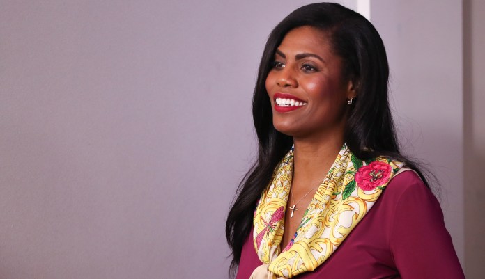 The White House announced Wednesday that Omarosa Manigault resigned on Tuesday. "Her departure will not be effective until January 20, 2018. We wish her the best in future endeavors and are grateful for her service," White House press secretary said. (AP Photo/Andrew Harnik)