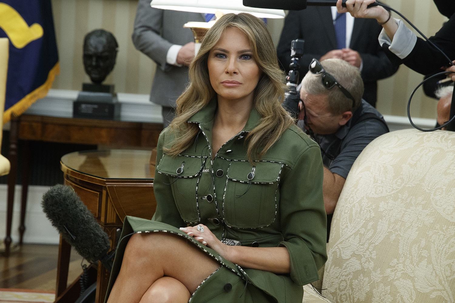 Melania Trump unaware her Twitter account liked tweet critical of her marriage